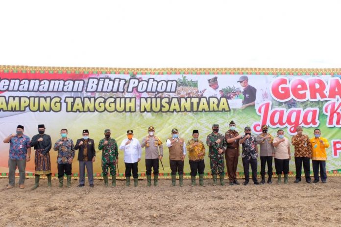 Dukung-Program-Ketahanan-Pangan, Kapolda Riau Lounching Jaga Kampung